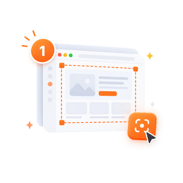 Illustration of a browser capture